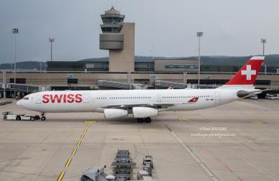 Photo of aircraft HB-JMI operated by Swiss