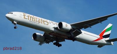 Photo of aircraft A6-EGJ operated by Emirates