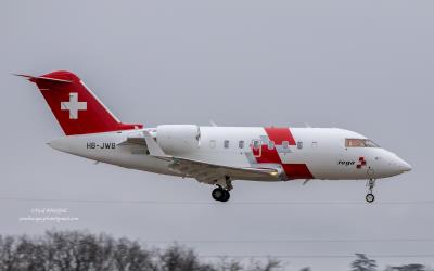 Photo of aircraft HB-JWB operated by Swiss Air Ambulance - REGA