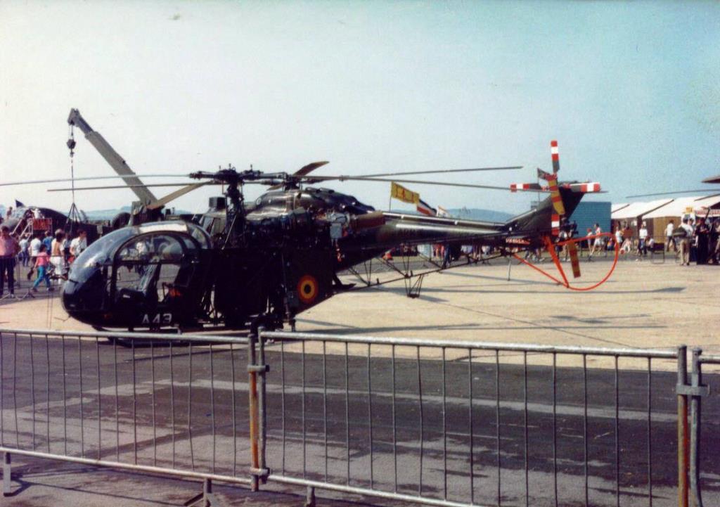 Photo of aircraft A43 (OT-ACD) operated by Belgian Army