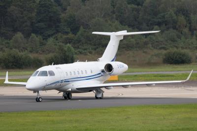 Image of aircraft registration G-ESNA - A EMB-550 Legacy 500 operated by Air Charter Scotland