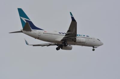 Image of aircraft registration C-GWBT - A 737-7CT(WL) operated by Westjet