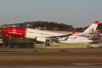 Image of aircraft registration LN-DYD - A 737-8JP(WL) operated by Norwegian Air Shuttle