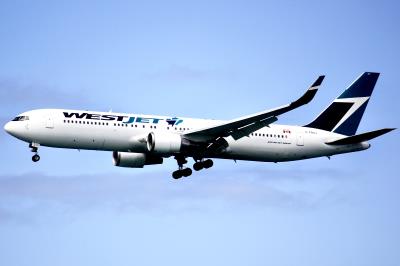 Image of aircraft registration C-FOGJ - A 767-338(ER)(WL) operated by WestJet