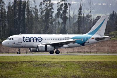 Photo of aircraft HC-CGT operated by TAME