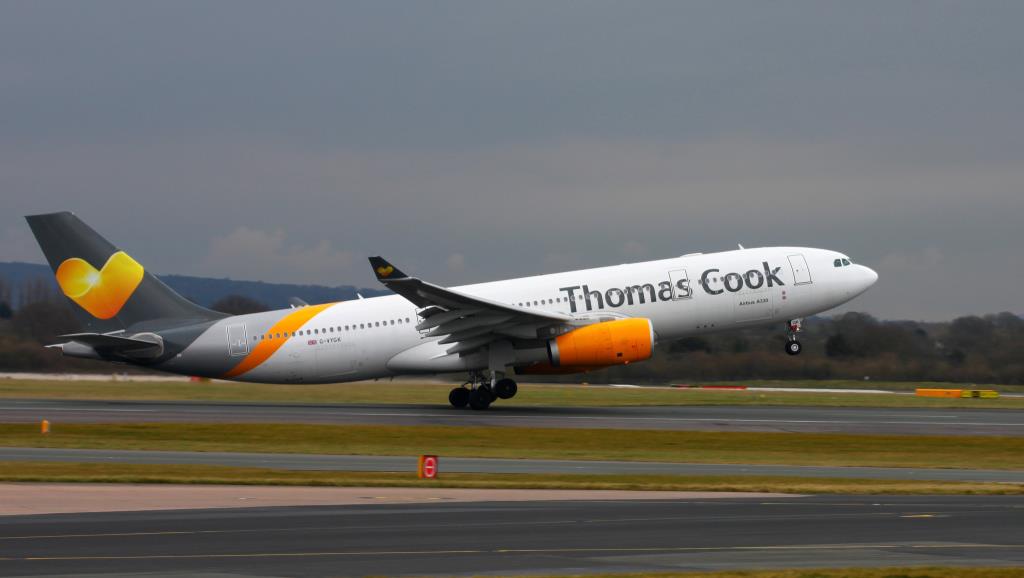Photo of aircraft G-VYGK operated by Thomas Cook Airlines