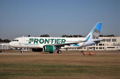 Photo of aircraft N395FR operated by Frontier Airlines