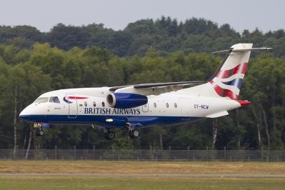 Image of aircraft registration OY-NCW - A Dornier 328 JET-300 operated by SUN-Air of Scandinavia