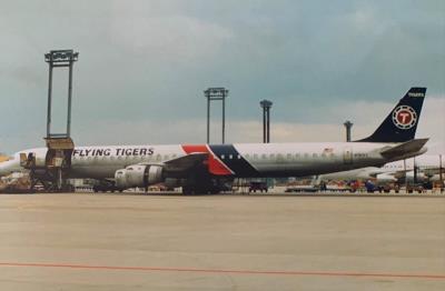 Photo of aircraft N707FT operated by Flying Tiger Line