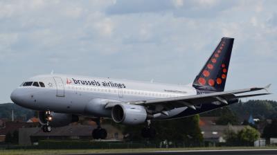 Image of aircraft registration OO-SSS - A A319-111 operated by Brussels Airlines