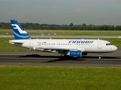 Image of aircraft registration OH-LVE - A A319-112 operated by Finnair