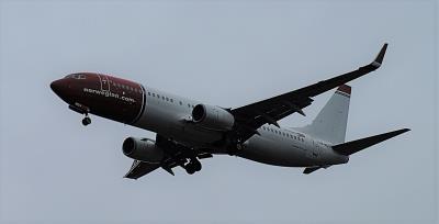 Image of aircraft registration LN-NGV - A 737-8JP(WL) operated by Norwegian Air Shuttle