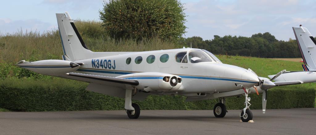 Photo of aircraft N340GJ operated by Bee Bee Aviation Inc Trustee