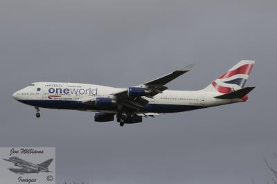 Image of aircraft registration G-CIVK - A 747-436 operated by British Airways