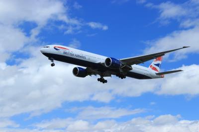 Image of aircraft registration G-STBJ - A 777-336(ER) operated by British Airways