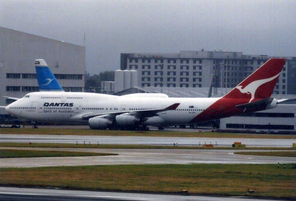Photo of aircraft VH-OJR operated by Qantas