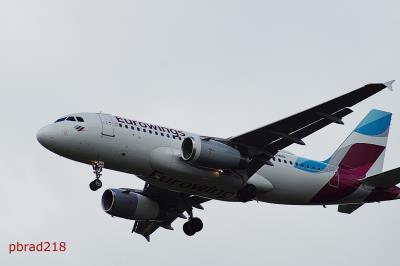 Image of aircraft registration D-AGWB - A A319-132 operated by Eurowings
