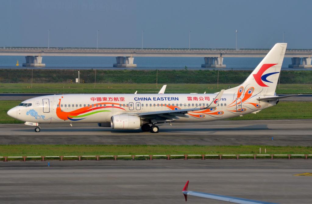 Photo of aircraft B-1789 operated by China Eastern Airlines