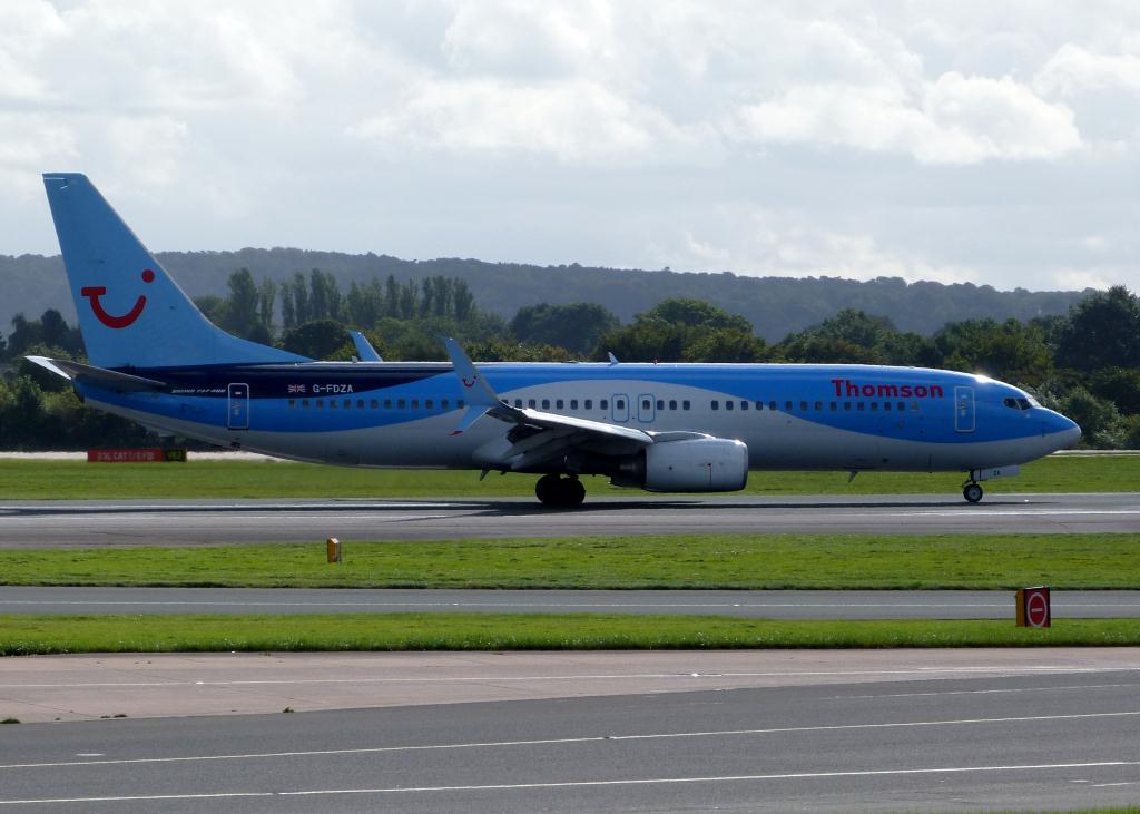 Photo of aircraft G-FDZA operated by Thomson Airways
