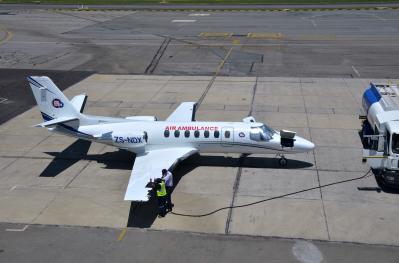 Photo of aircraft ZS-NDX operated by Hotline Holdings (Pty) Ltd