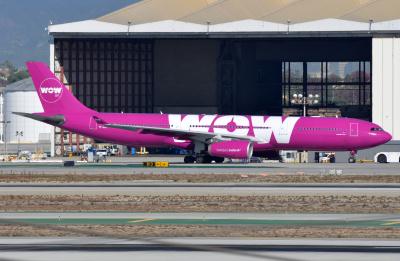 Photo of aircraft TF-GAY operated by Wow Air