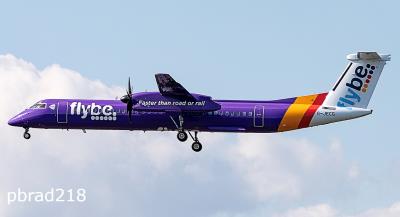 Image of aircraft registration G-JECG - A DHC-8-402Q operated by Flybe