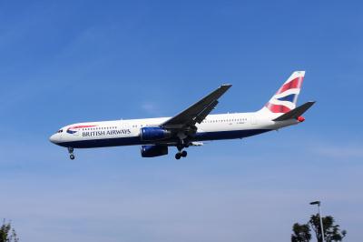 Image of aircraft registration G-BNWZ - A 767-336(ER) operated by British Airways
