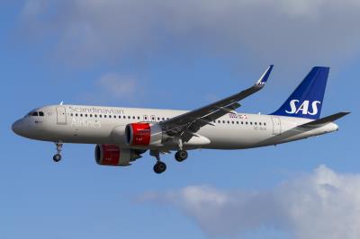 Image of aircraft registration SE-DOX - A A320-251N(WL) operated by SAS Scandinavian Airlines