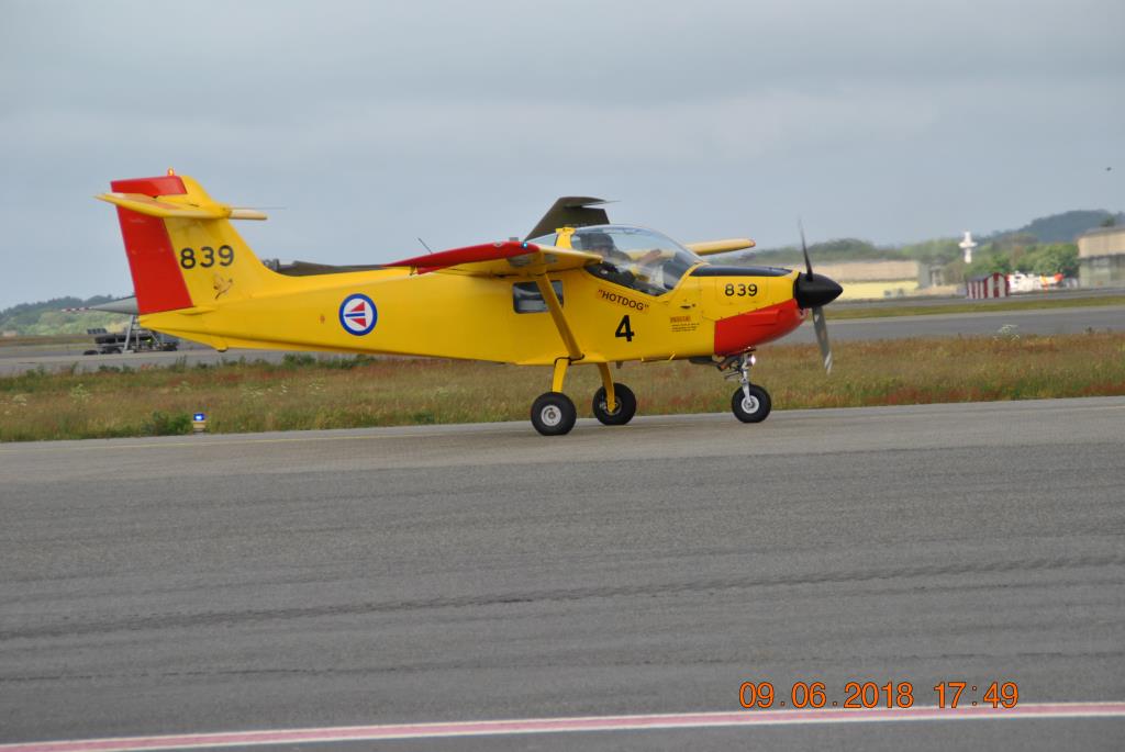 Photo of aircraft 839 operated by Royal Norwegian Air Force