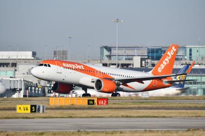 Image of aircraft registration G-UZLM - A A320-251N(WL) operated by easyJet