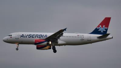 Image of aircraft registration YU-APG - A A320-232 operated by Air Serbia