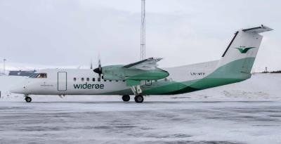Image of aircraft registration LN-WFP - A DHC-8-311 operated by Wideroe