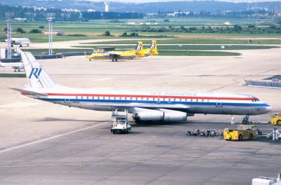 Image of aircraft registration N1808E - A DC-8-62 operated by Rich International Airways
