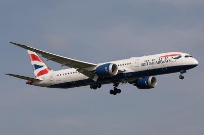 Photo of aircraft G-ZBKJ operated by British Airways