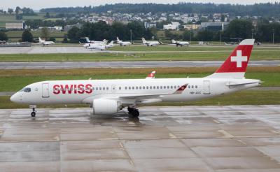 Image of aircraft registration HB-JCC - A A220-300 operated by Swiss