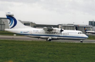 Image of aircraft registration EI-CVR - A ATR 42-300 operated by Aer Arann
