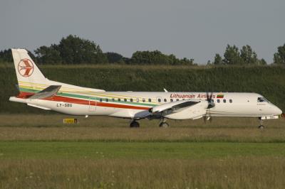 Photo of aircraft LY-SBG operated by Lithuanian Airlines