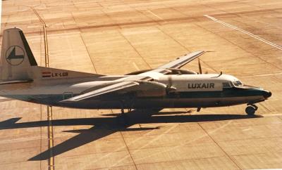 Photo of aircraft LX-LGB operated by Luxair