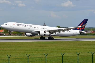 Image of aircraft registration OO-SFF - A A330-343 operated by Brussels Airlines