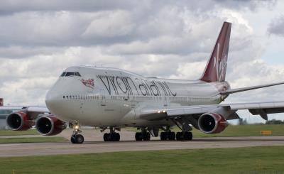 Image of aircraft registration G-VBIG - A 747-4Q8 operated by Virgin Atlantic Airways
