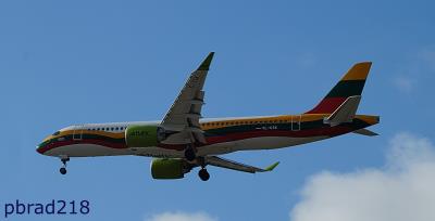 Image of aircraft registration YL-CSK - A A220-300 operated by Air Baltic