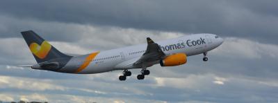 Image of aircraft registration G-VYGK - A A330-243 operated by Thomas Cook Airlines
