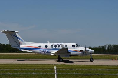 Photo of aircraft C-GSAE operated by Province of Saskatchewan-Ministry of Government Services