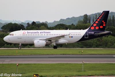 Image of aircraft registration OO-SSE - A A319-111 operated by Brussels Airlines