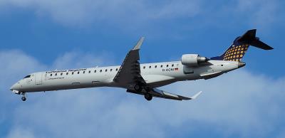 Image of aircraft registration D-ACNI - A CRJ-900-LR operated by Lufthansa Cityline