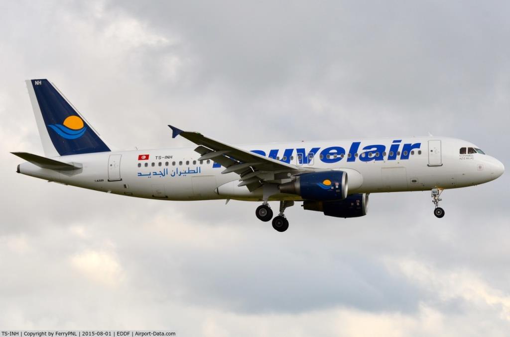Photo of aircraft TS-INH operated by Nouvelair Tunisie