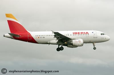 Image of aircraft registration EC-JDL - A A319-111 operated by Iberia