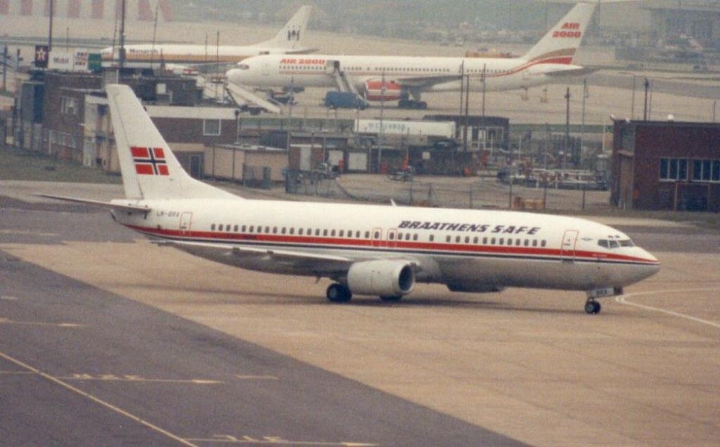 Photo of aircraft LN-BRA operated by Braathens