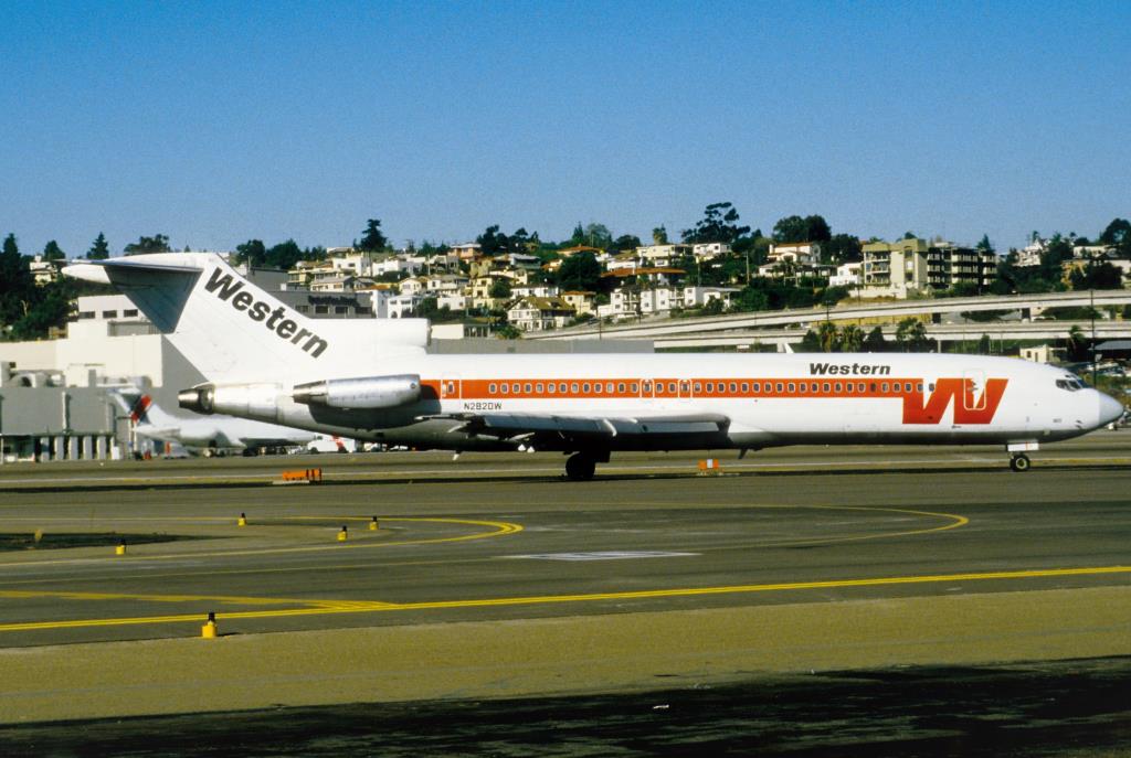 Photo of aircraft N2820W operated by Western Airlines