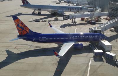 Photo of aircraft N808SY operated by Sun Country Airlines